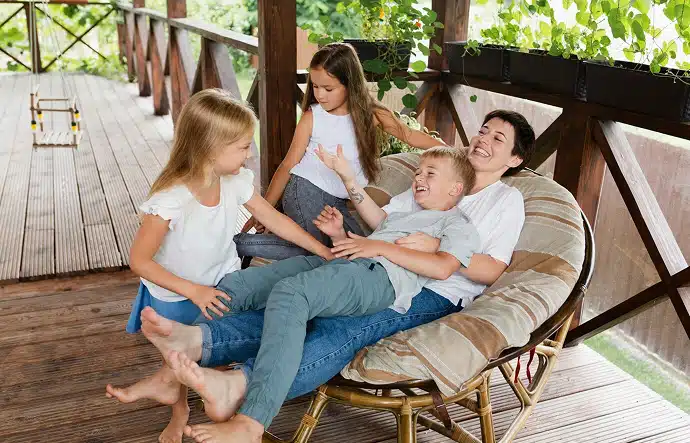 Misting patio cooling systems